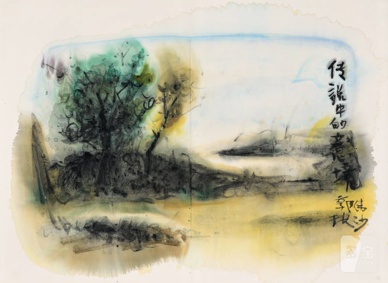 郭伟  GUO WEI (b.1960) 传说中的意境 Realm of   Legendary Mood - 图2